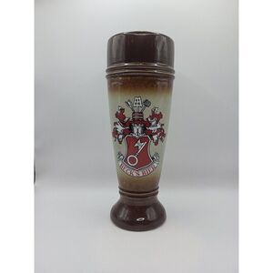 Vintage Beck's‎ Bier KING Handmade Germany Tall Beer Stein 10" Handpainted #150
